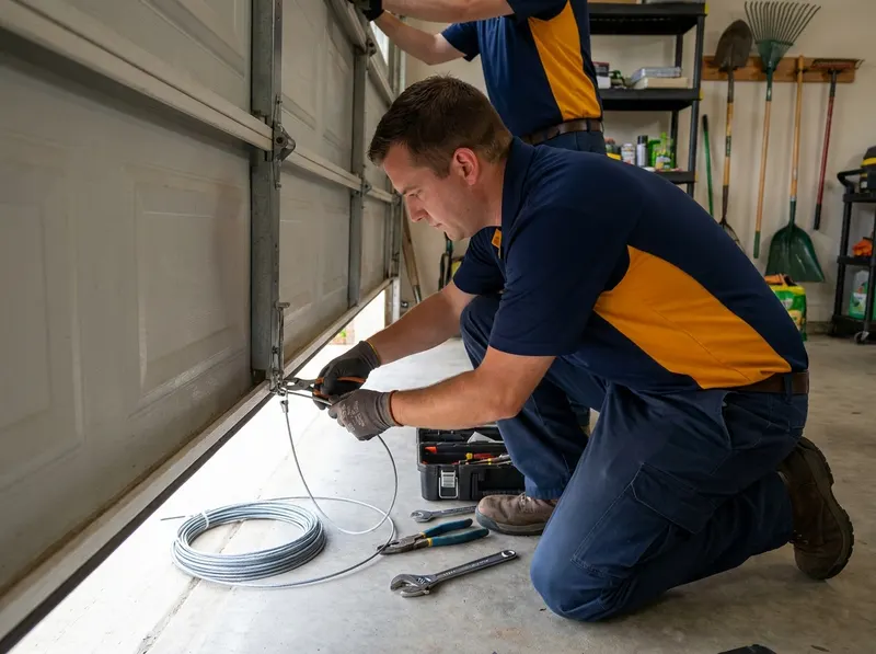 Garage Door Cable Repair in Norman, OK