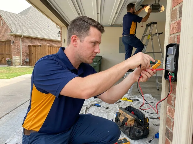 Garage Door Remote and Keypad Repair in Norman, OK